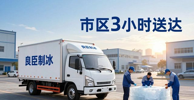 红桥工业大冰块哪里买 良臣制冰厂直供更省心