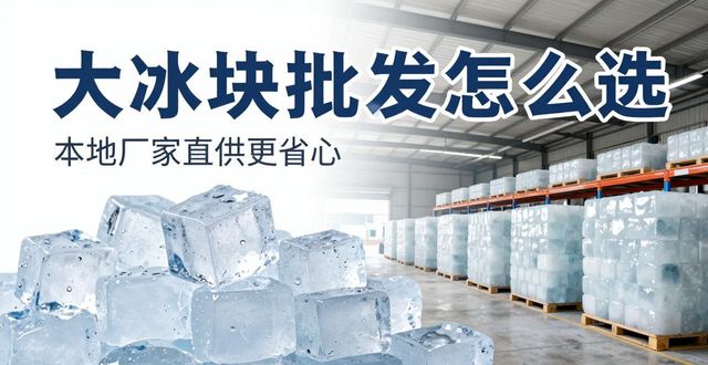 大冰块批发怎么选？红桥本地厂家直供更省心